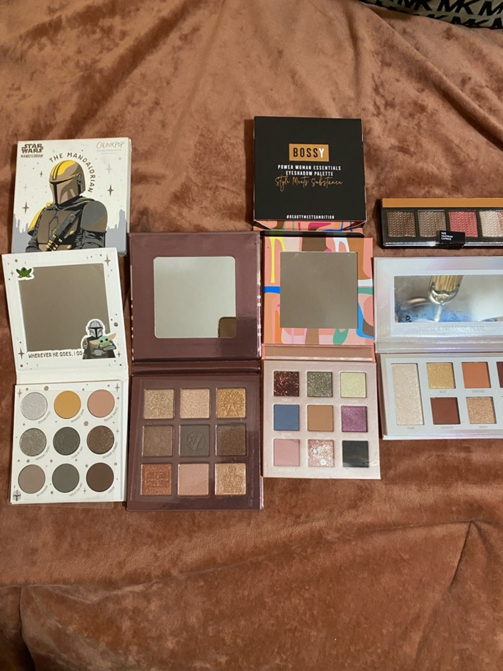 Bossy Power Woman Bundle of 5 Eyeshadow Collection - Brown, Gold & Neutral Tones